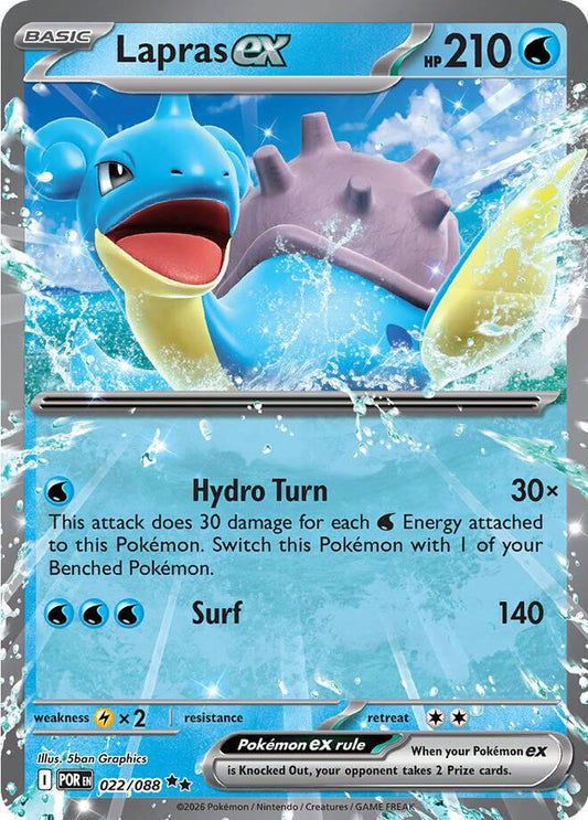 Lapras EX - 22/88 - Perfect Order
