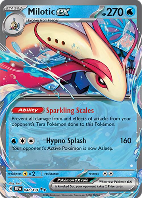 Milotic EX - 42/191 - Surging Sparks