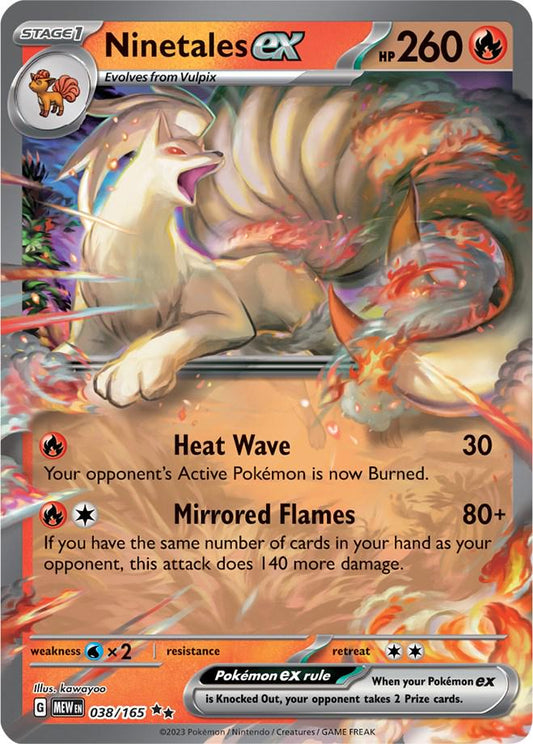 Ninetales EX - 38/165 - 151