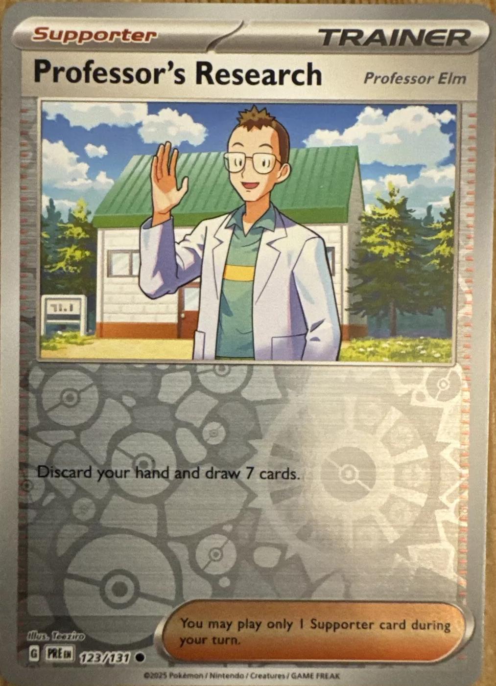 Professor's Research Professor Elm - RH - 123/131 - Prismatic Evolutions