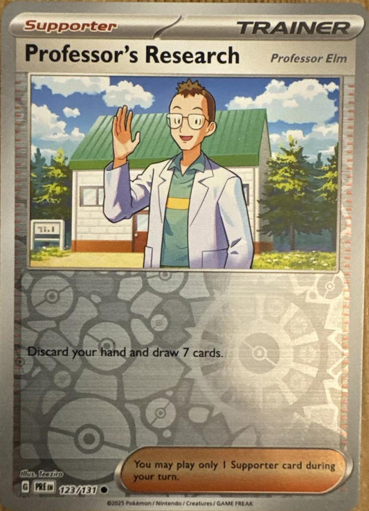 Professor's Research Professor Elm - RH - 123/131 - Prismatic Evolutions