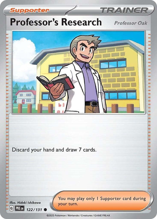 Professor's Research Professor Oak - 122/131 - Prismatic Evolutions