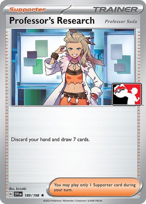 Professor's Research Professor Sada - Prize Pack - 189/198