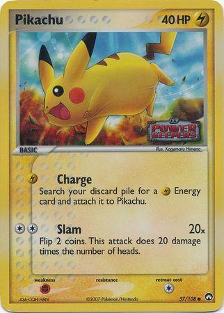 Pikachu - RH - DMG - 57/108 - Power Keepers