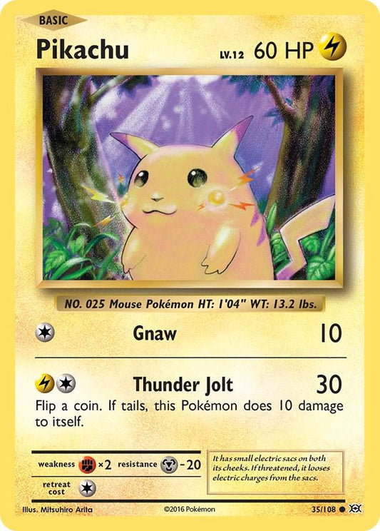 Pikachu - 35/108 - Evolutions