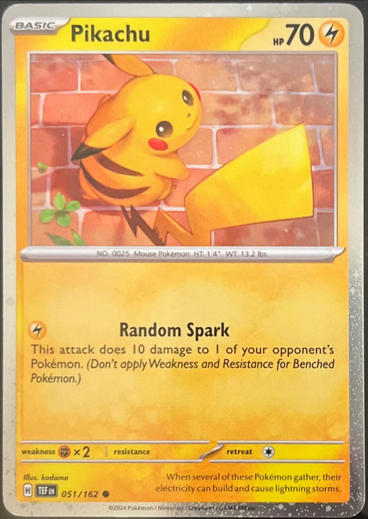 Pikachu - Cosmic Holo - 51/162