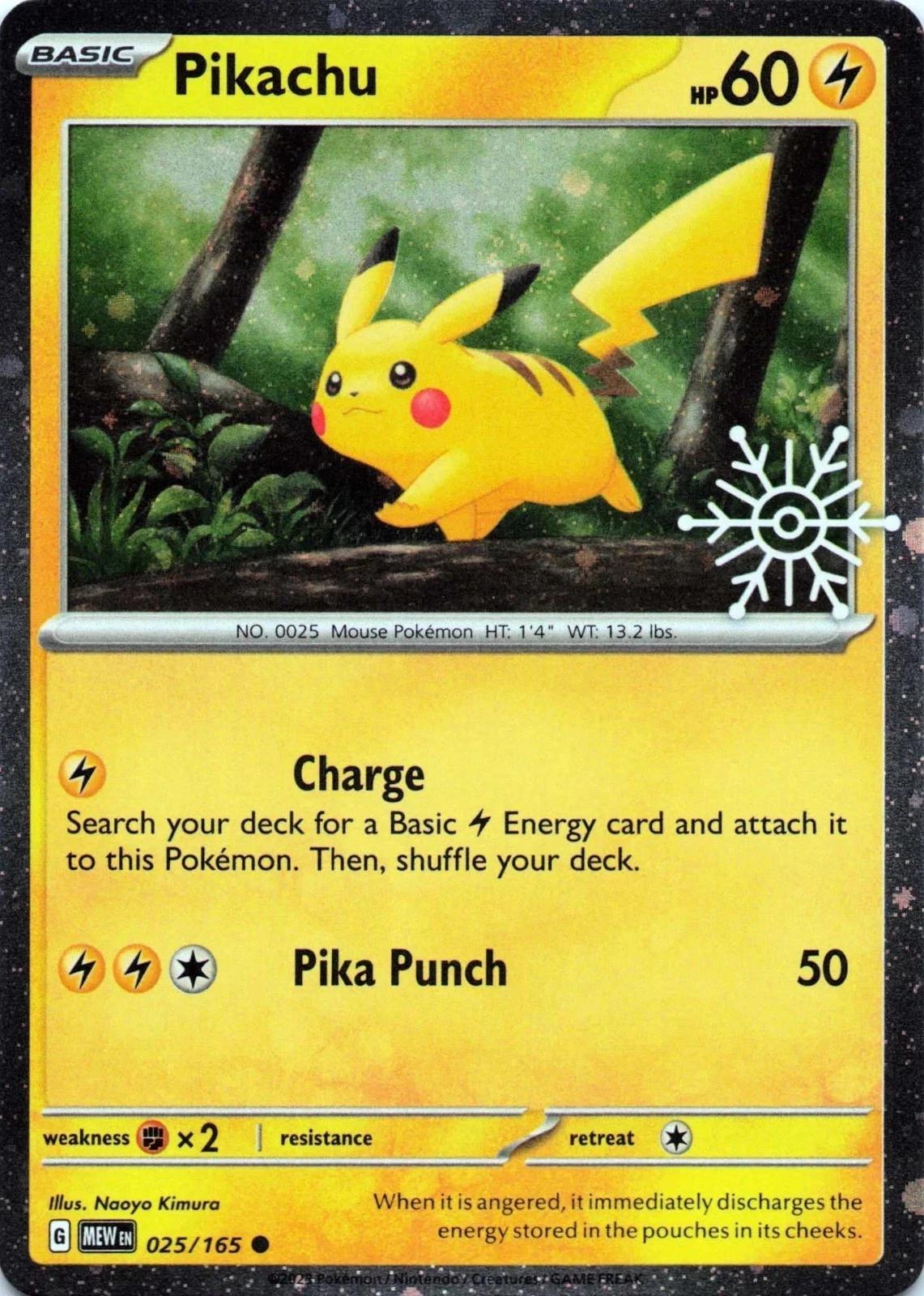 Pikachu - Julekalender Promo - 25/165