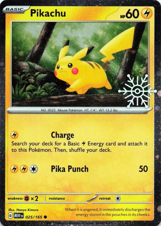 Pikachu - Julekalender Promo - 25/165