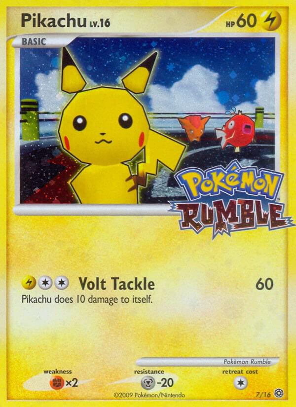 Pikachu LV. 16 - MP - 7/16 - Rumble