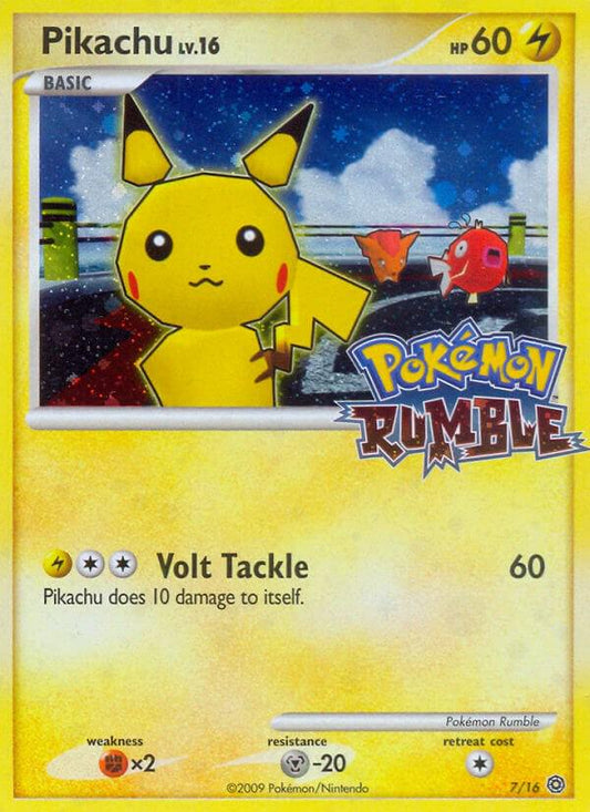 Pikachu LV. 16 - MP - 7/16 - Rumble