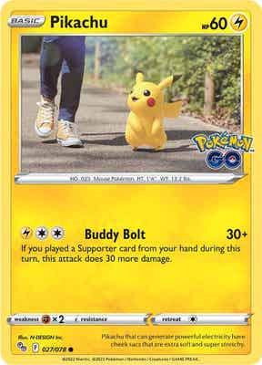 Pikachu - 27/78 - Pokemon Go