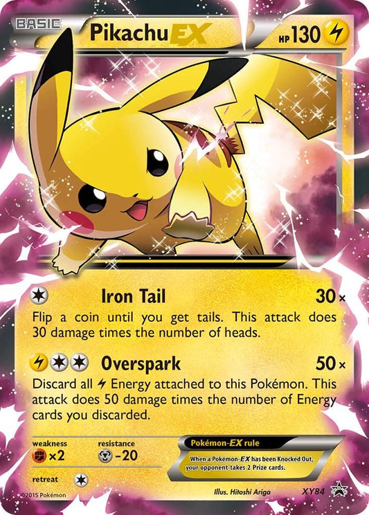 Pikachu EX - Promo - LP - XY84