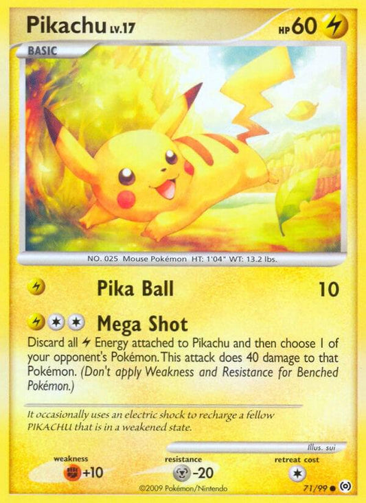 Pikachu LV 17 - 71/99 - Arceus