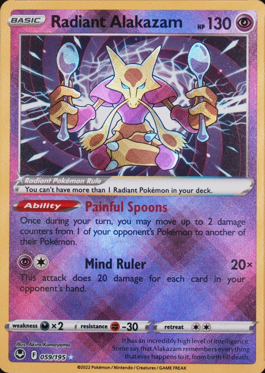 Radiant Alakazam - 59/195 - Silver Tempest