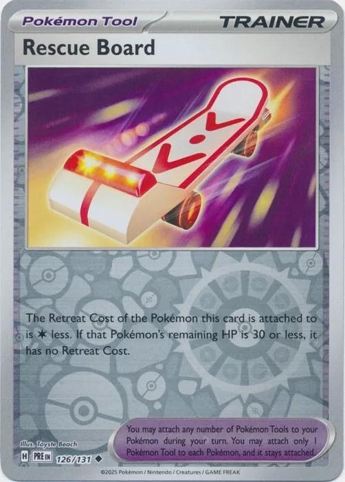 Rescue Board - RH - 126/131 - Prismatic Evolutions
