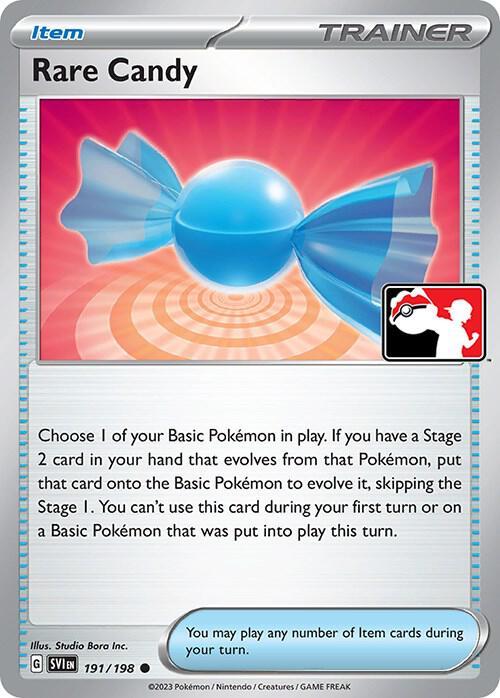 Rare Candy - Prize Pack - Cosmic Holo - 191/198