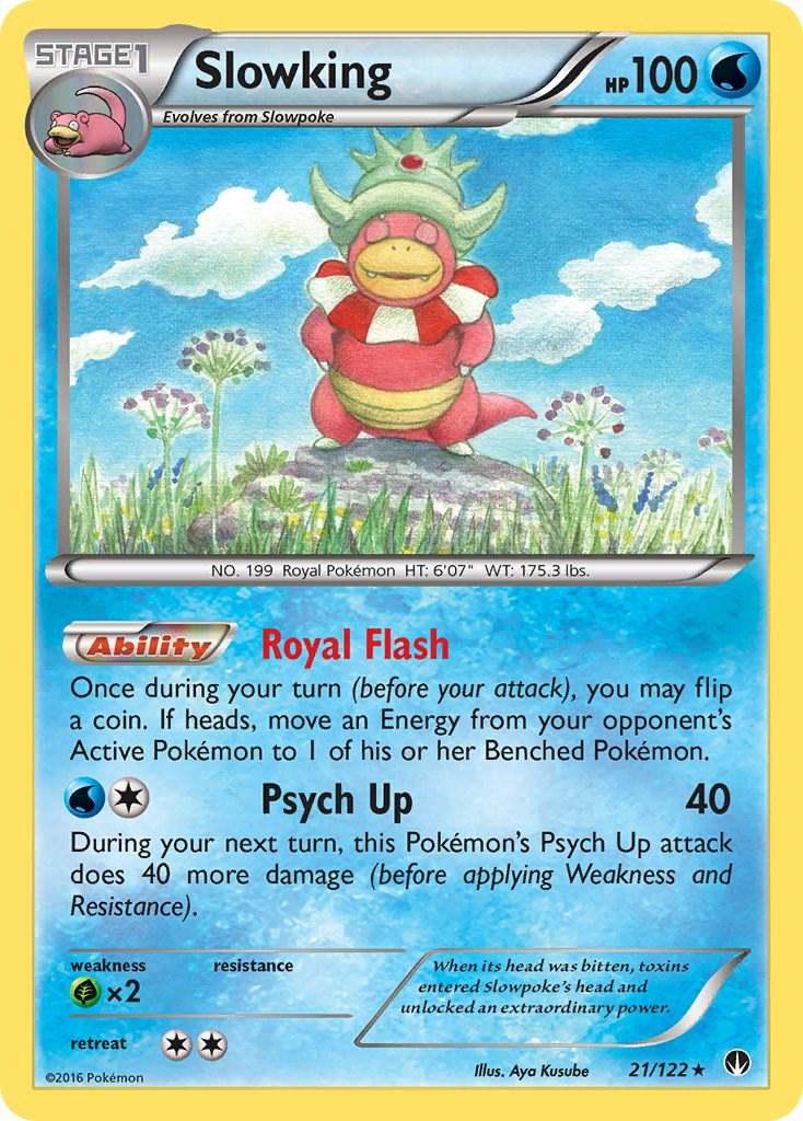 Slowking - HP - Holo - 21/122 - Breakpoint
