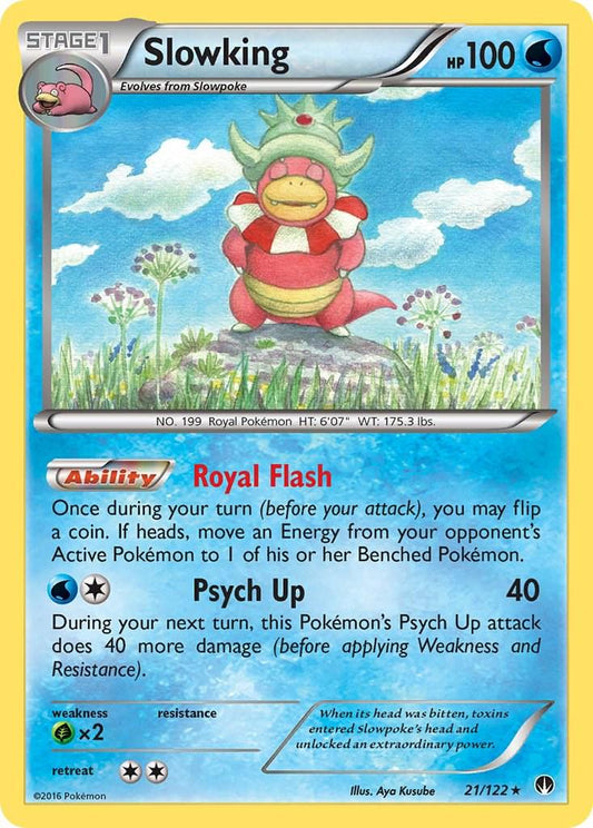 Slowking - HP - Holo - 21/122 - Breakpoint