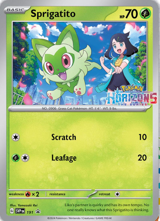 Sprigatito - Promo - 191