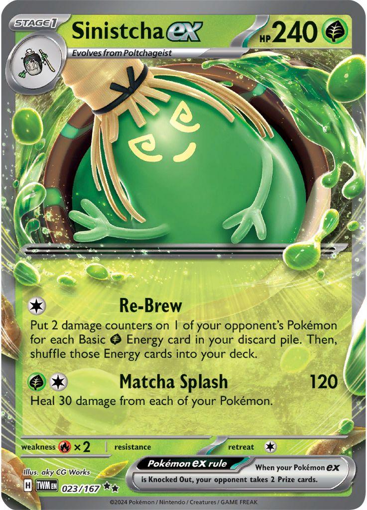 Sinistcha EX - 23/167 - Twilight Masquerade
