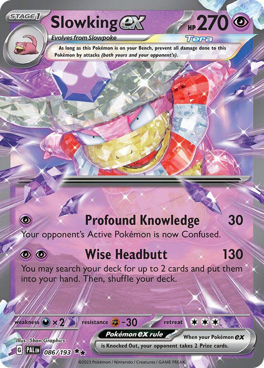 Slowking EX - 86/193 - Paldea Evolved