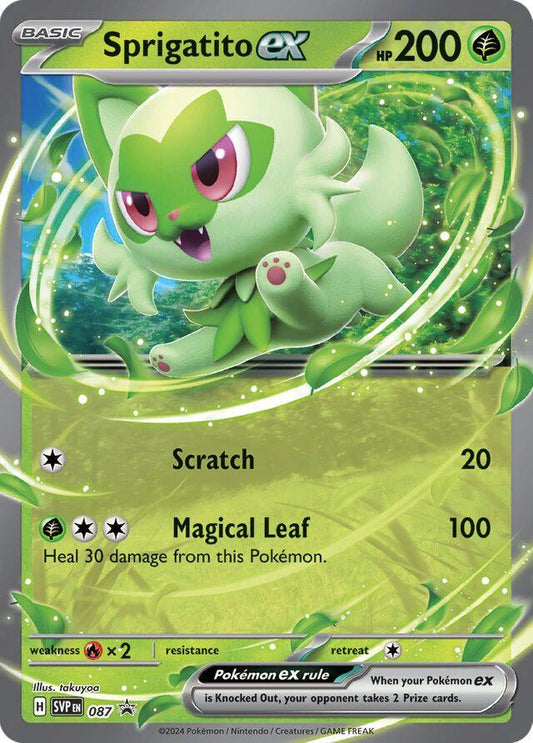 Sprigatito EX - Promo - 87