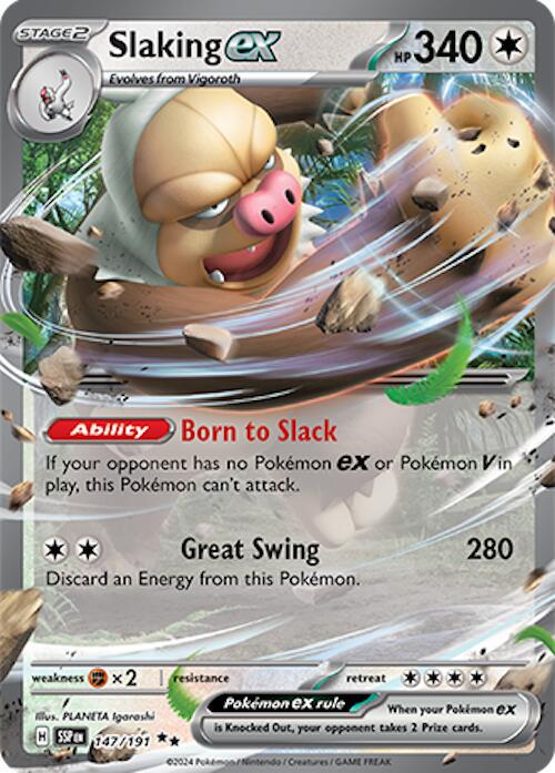 Slaking EX - 147/191 - Surging Sparks