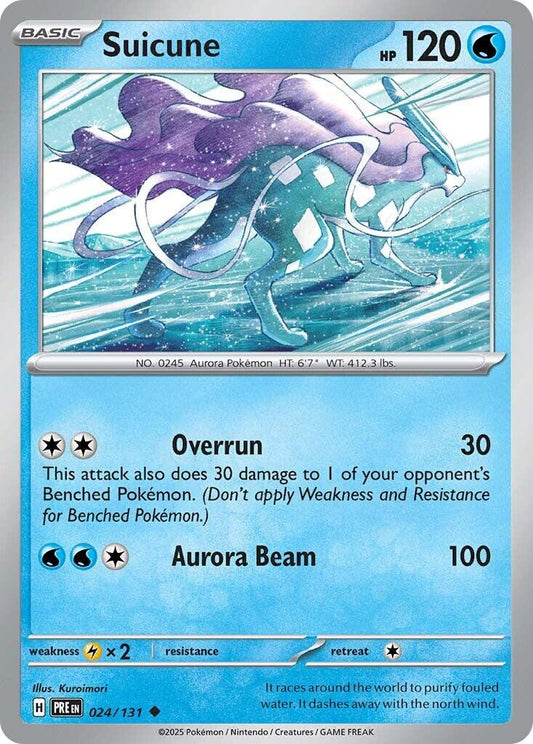 Suicune - 24/131 - Prismatic Evolutions
