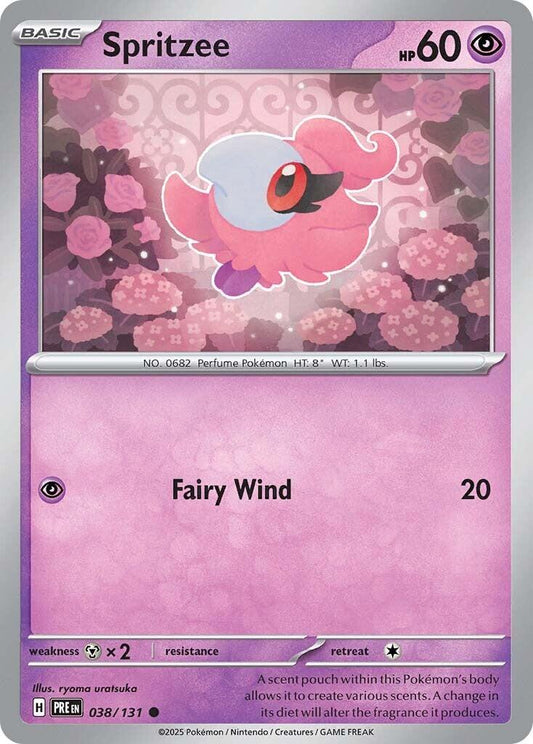Spritzee - 38/131 - Prismatic Evolutions