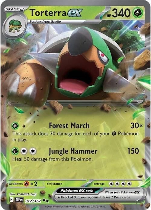 Torterra EX - 12/162 - Temporal Forces
