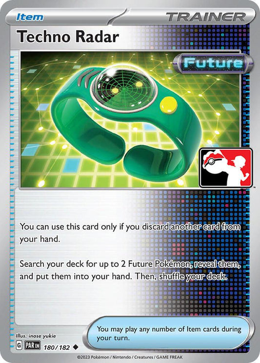 Techno Radar - Cosmic Holo - Prize Pack - 180/182