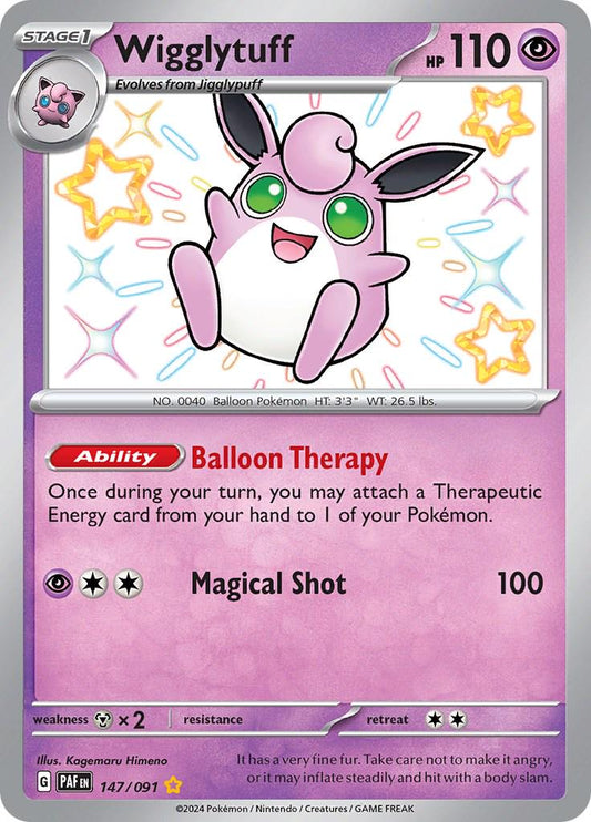 Wigglytuff - 147/91 - Paldean Fates