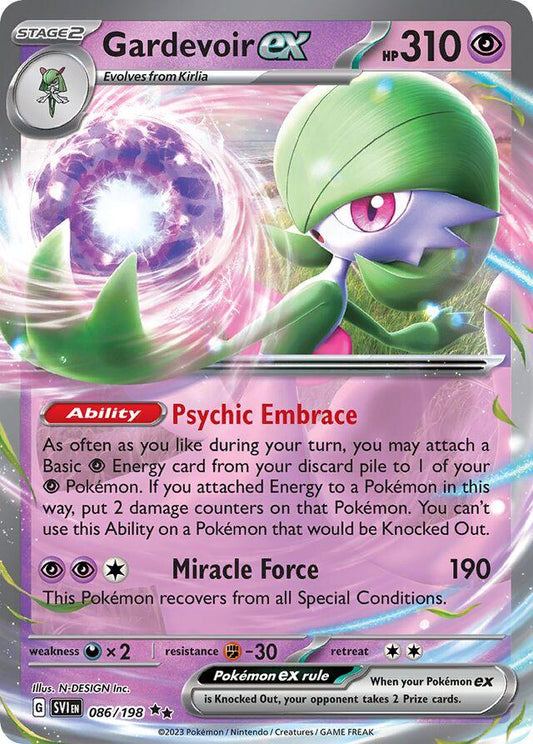 Gardevoir EX - 86/198 - Scarlet & Violet