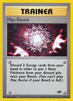 Max Revive - HP - 117/132 - Gym Challenge