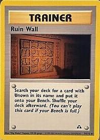 Ruin Wall - MP - 74/75 - Neo Discovery