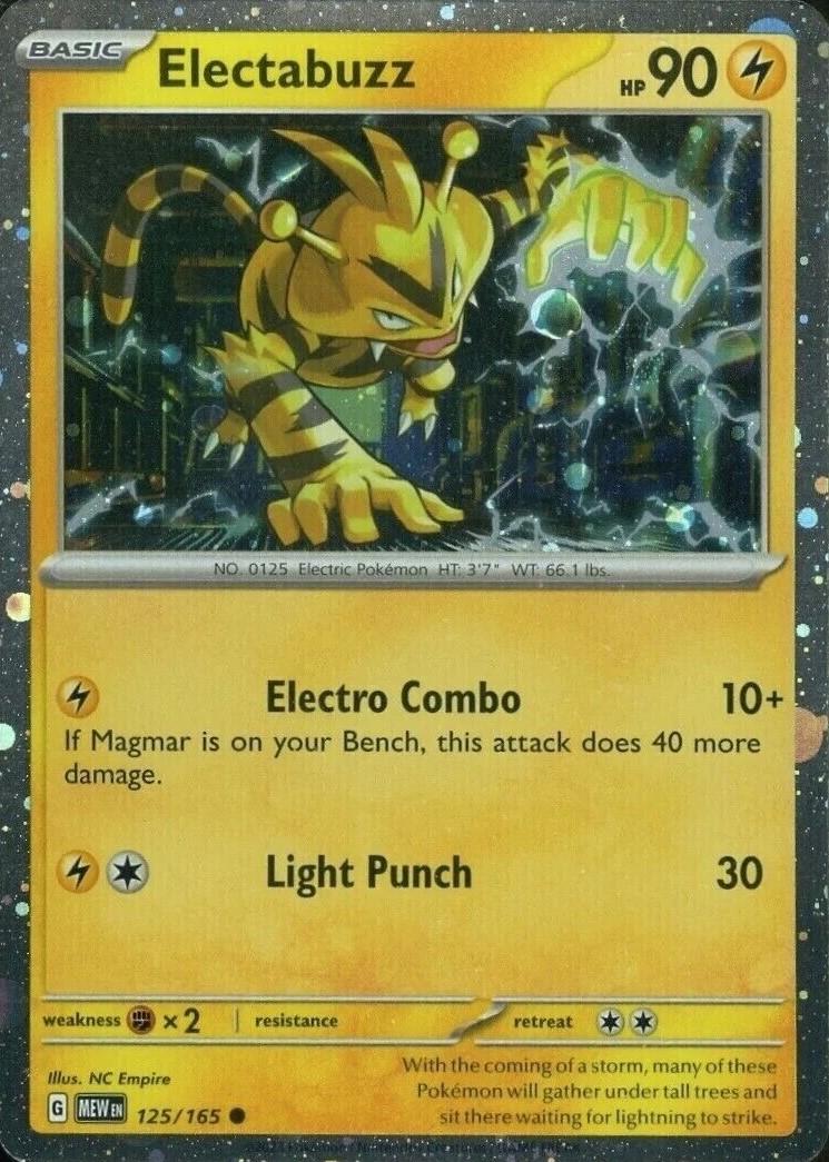 Electabuzz - Cosmic Holo - 125/165