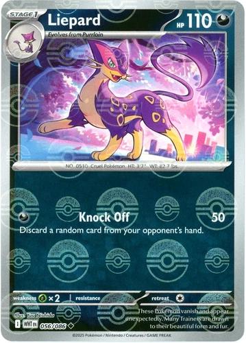 Liepard - Pokeball Reverse - 56/86 - White Flare