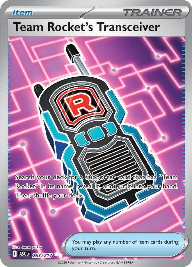 Team Rocket's Transceiver - 263/217 - Ascended Heroes