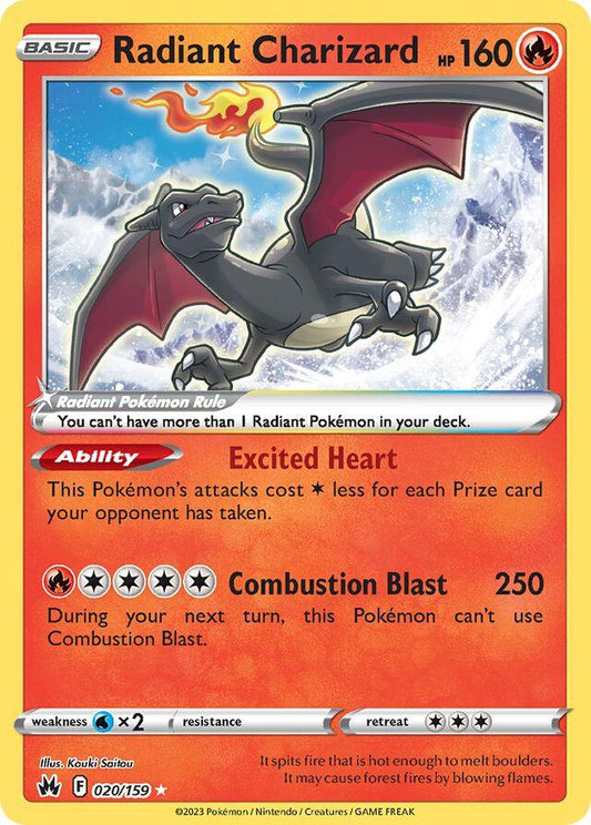 Radiant Charizard - 20/159 - Crown Zenith