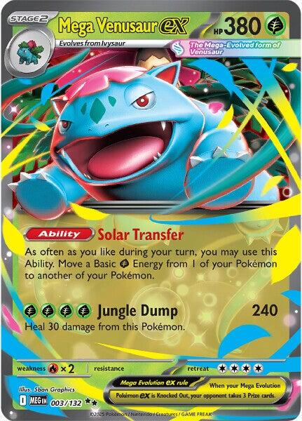 Mega Venusaur EX - 3/132 - Mega Evolution