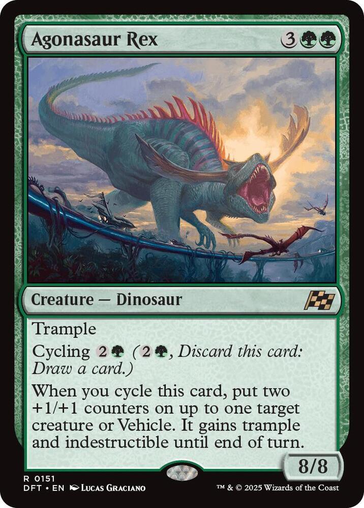 Agonasaur Rex #151 - Aetherdrift
