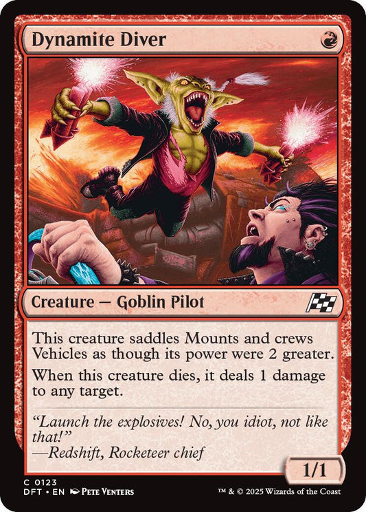 Dynamite Diver #123 - Aetherdrift