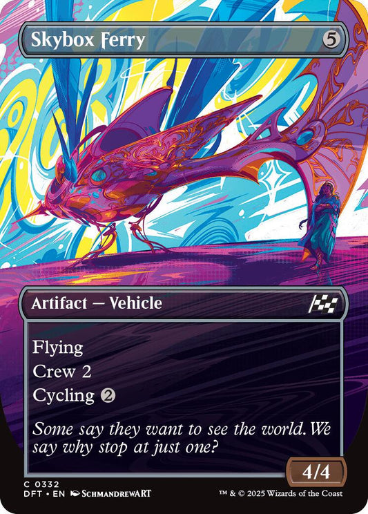 Skybox Ferry #332 Foil - Aetherdrift