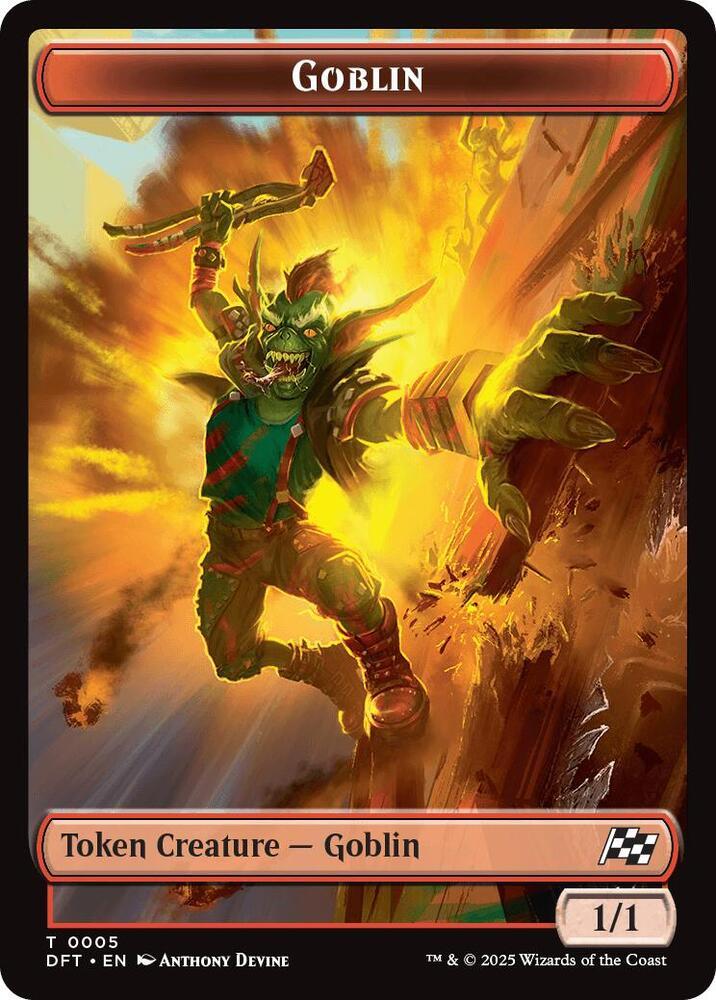 Goblin/Thopter Token