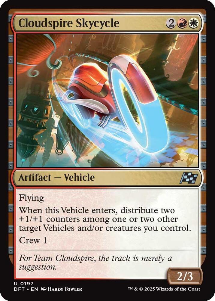 Cloudspire Skycycle #197 Foil - Aetherdrift