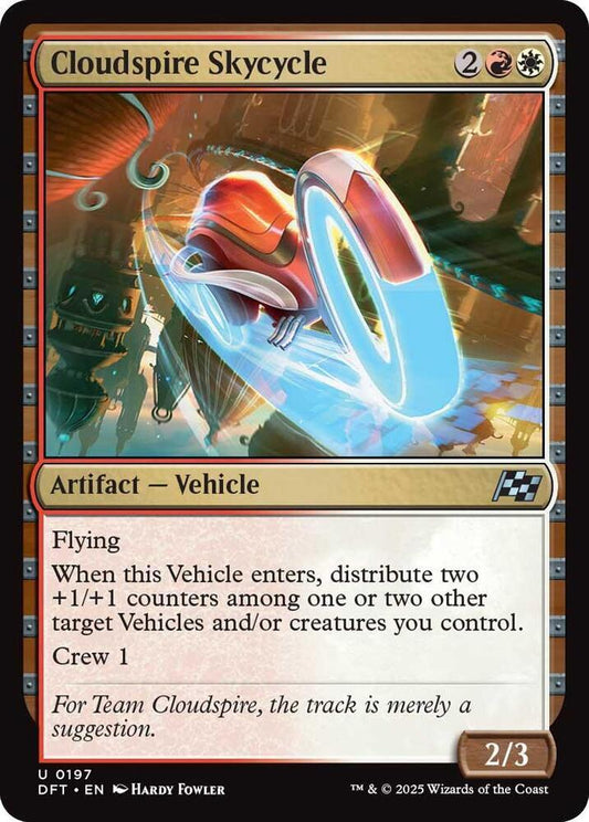 Cloudspire Skycycle #197 Foil - Aetherdrift
