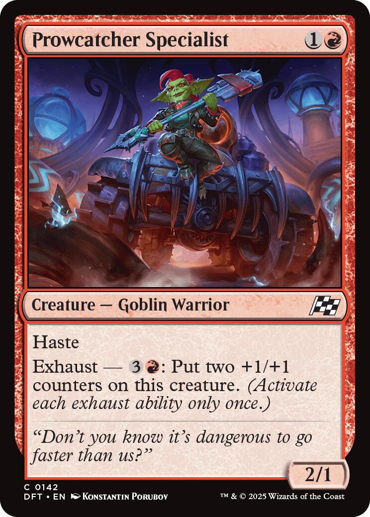 Prowcatcher Specialist #142 - Aetherdrift