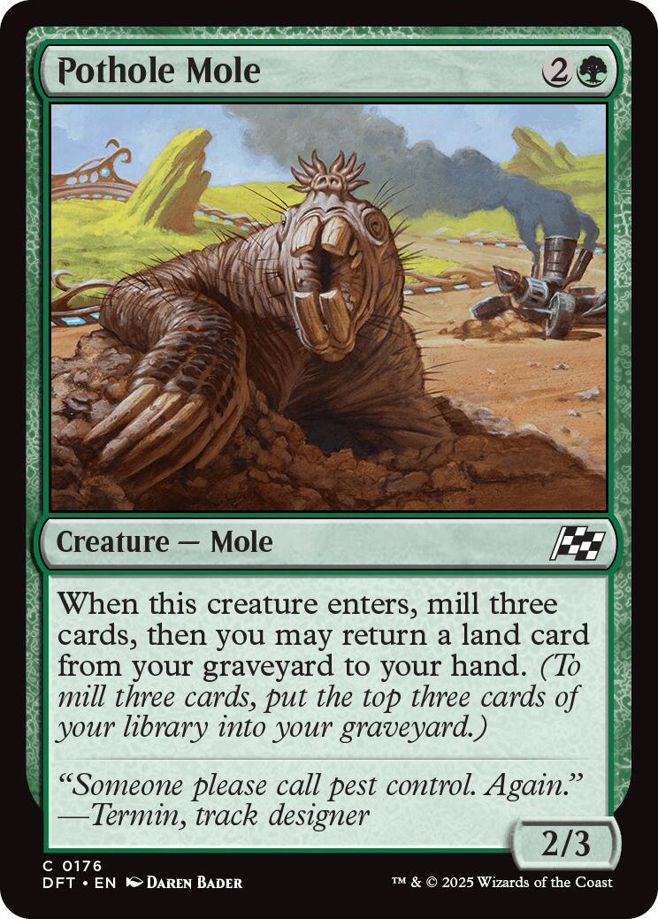 Pothole Mole #176 - Aetherdrift