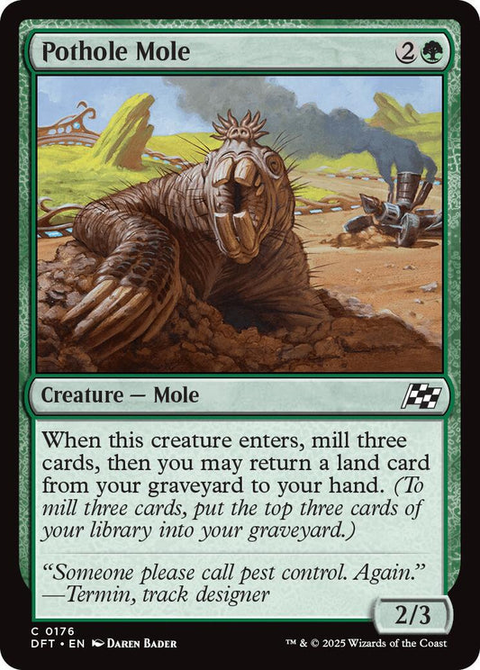 Pothole Mole #176 - Aetherdrift