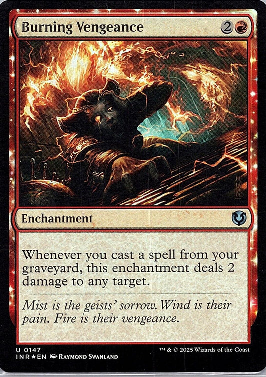 Burning Vengeance #147 Foil - Innistrad Remastered